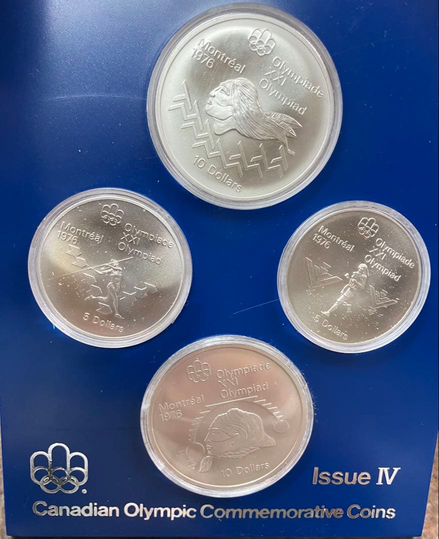 カナダオリンピック記念 4枚セット　モントリオール