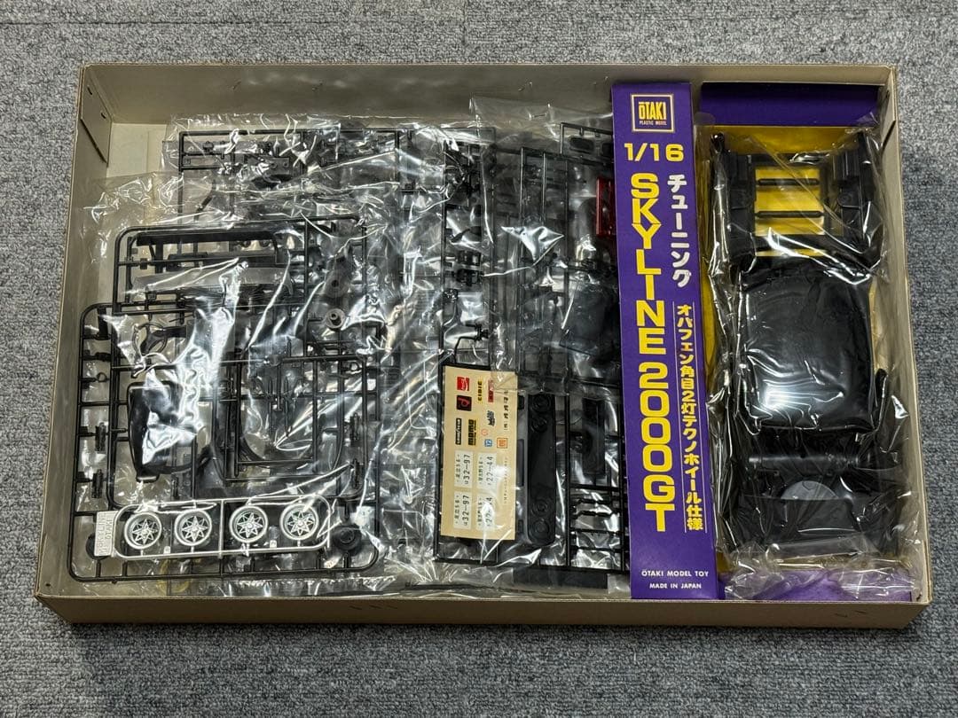激レア オオタキ 1/16 スカイライン ケンメリ オバフェン 角目2灯 テクノ