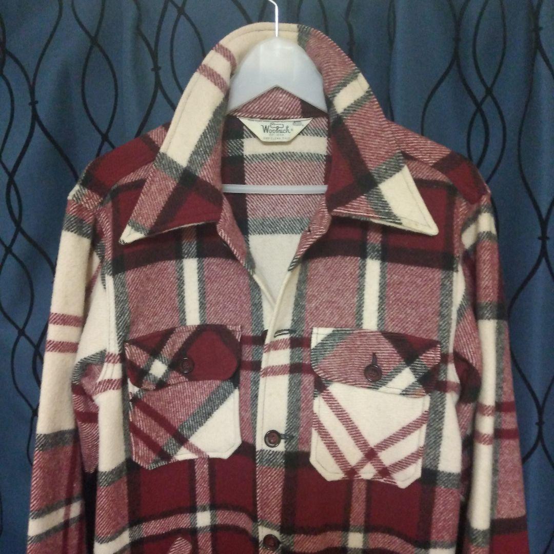 年明けセール【綺麗】70s Woolrich ジャケット マッキーノ L