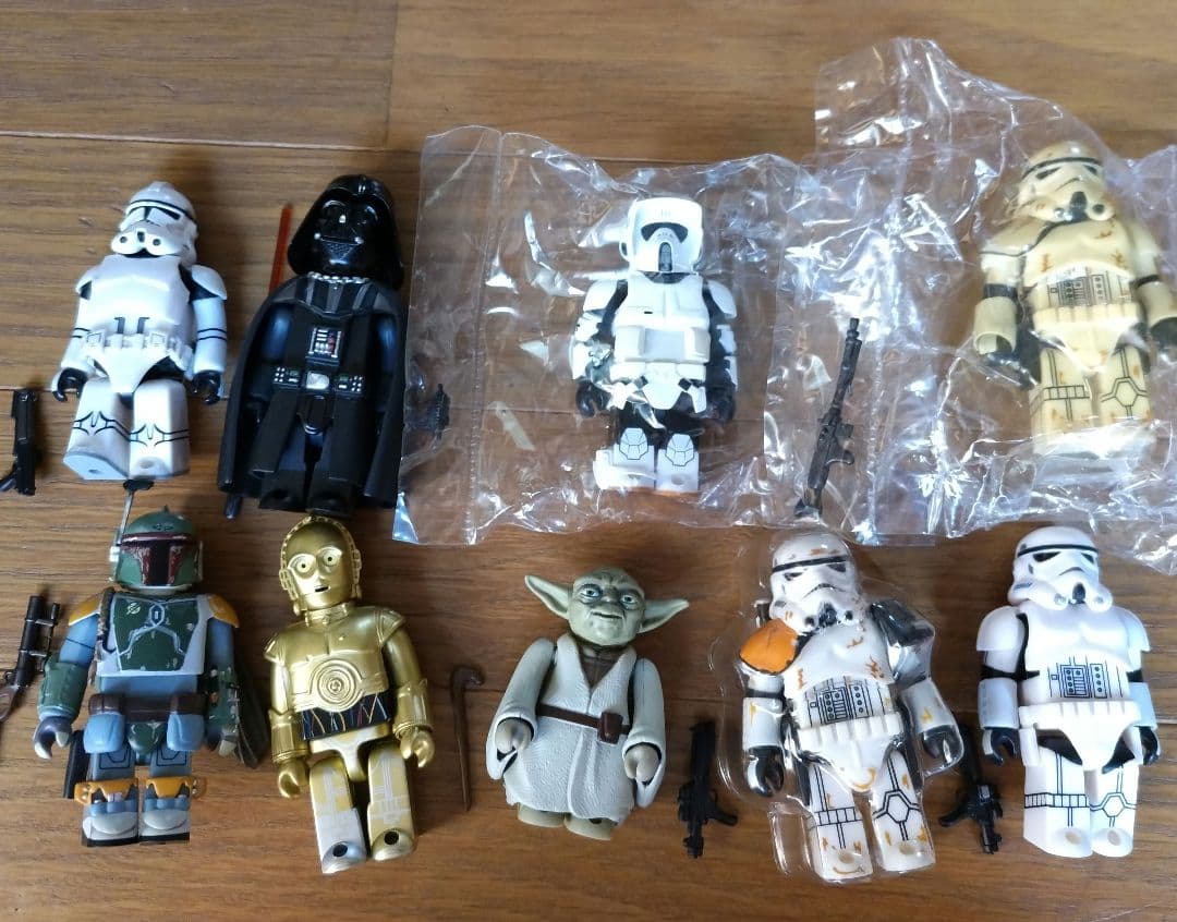 スター・ウォーズキューブリック９種セット