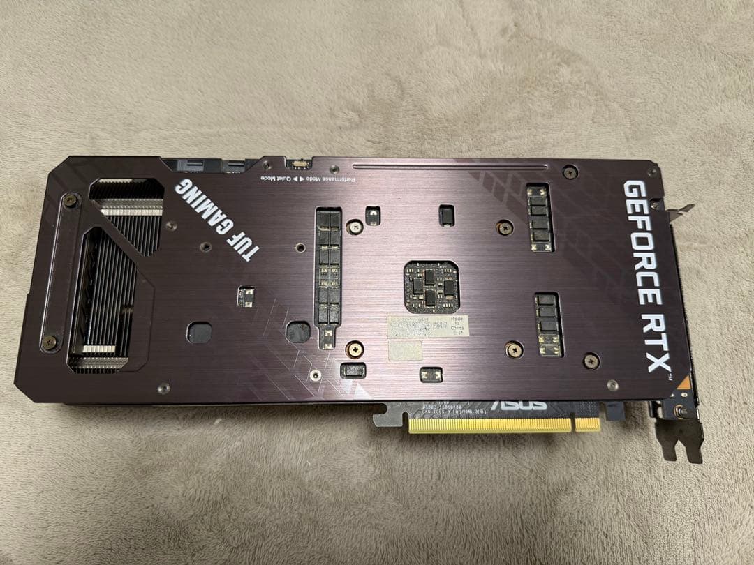 グラフィックボード・グラボ・ビデオカード ASUS TUF Gaming GeForce RTX 3070 O8G