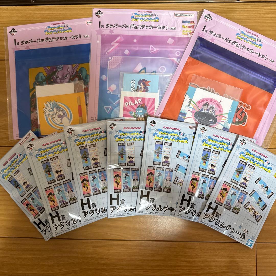 一番くじ　ドラゴンボール　スナップコレクション２　セミコンプセット＋おまけ付き