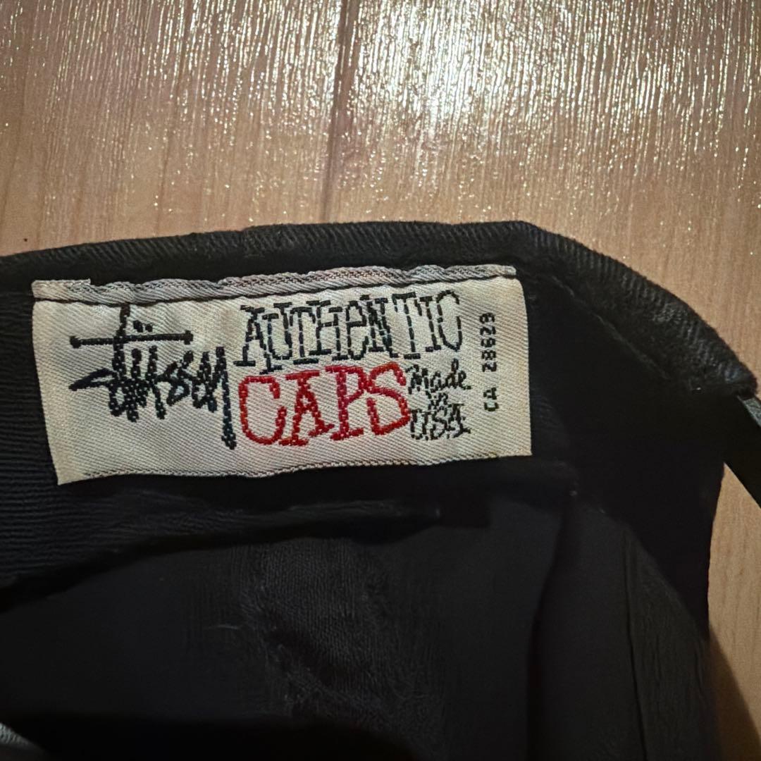 old stussy キャップ　90s