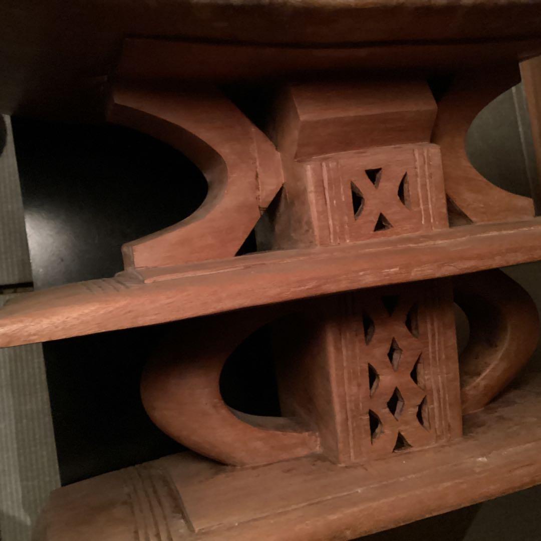 最終値下げ　アシャンティ族　スツール① アフリカ民芸