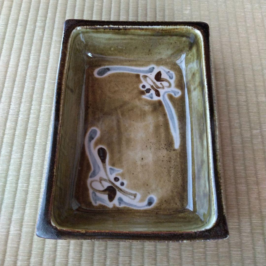 l_wap　河井創太　飴釉抜蝋文鉢　桐共箱　栞付