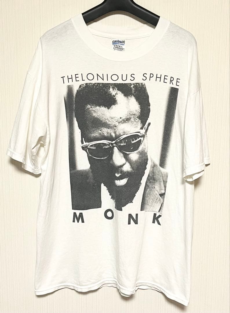 ま*い様 ヴィンテージ Thelonious Monk Tシャツ ジャズ ピアニ