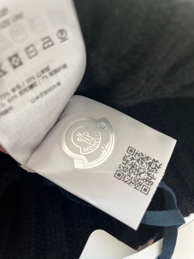 MONCLER ケーブル編み ニット帽 未使用