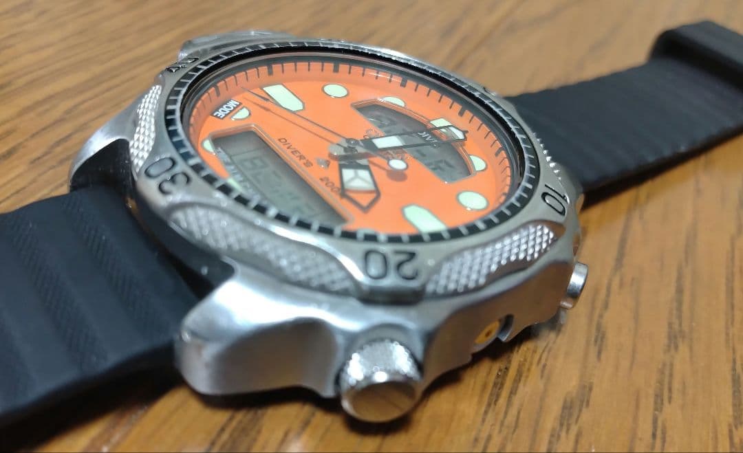 【本日限定特価】【希少】シチズン プロマスター ダイバー デジアナ