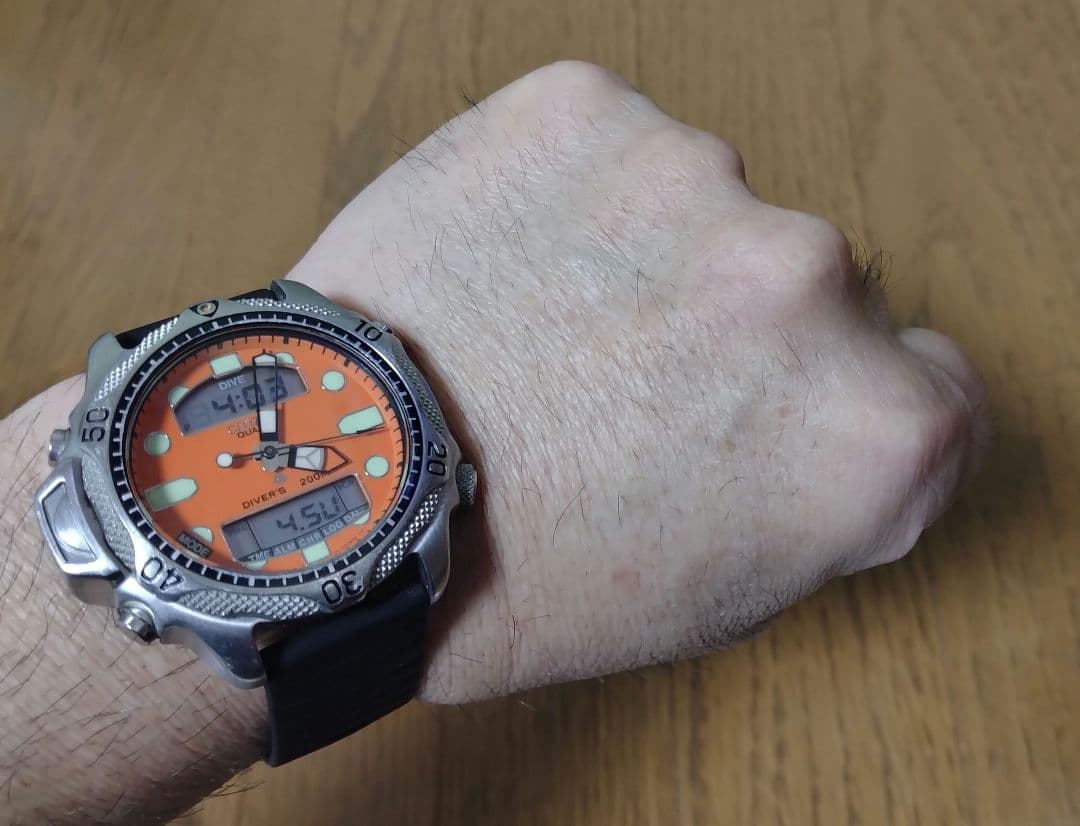 【本日限定特価】【希少】シチズン プロマスター ダイバー デジアナ