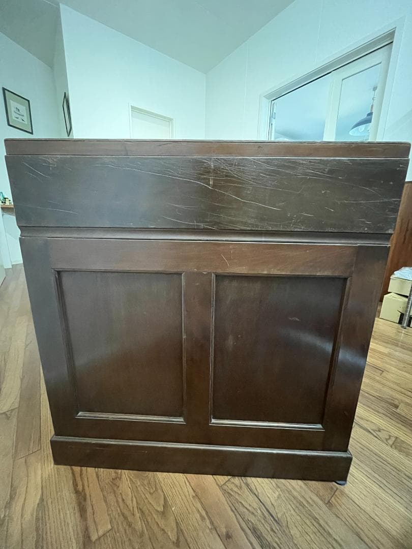 骨董店で購入した【両袖デスク】ヴィンテージ　（引取り＝値引きアリ）