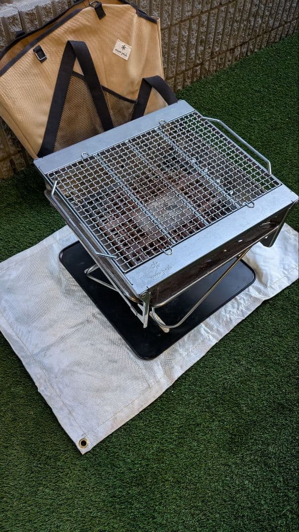 peakスノーピーク焚火台L スターターセット　収納バッグ付き7点セット