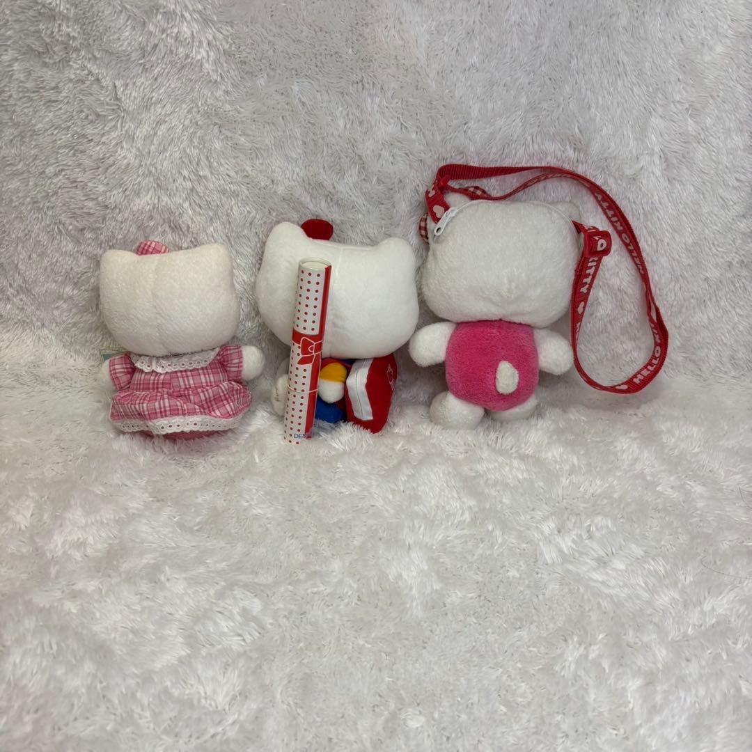 ハローキティ セット ぬいぐるみ ご当地 ハンカチ 時間割表 砂時計 巾着