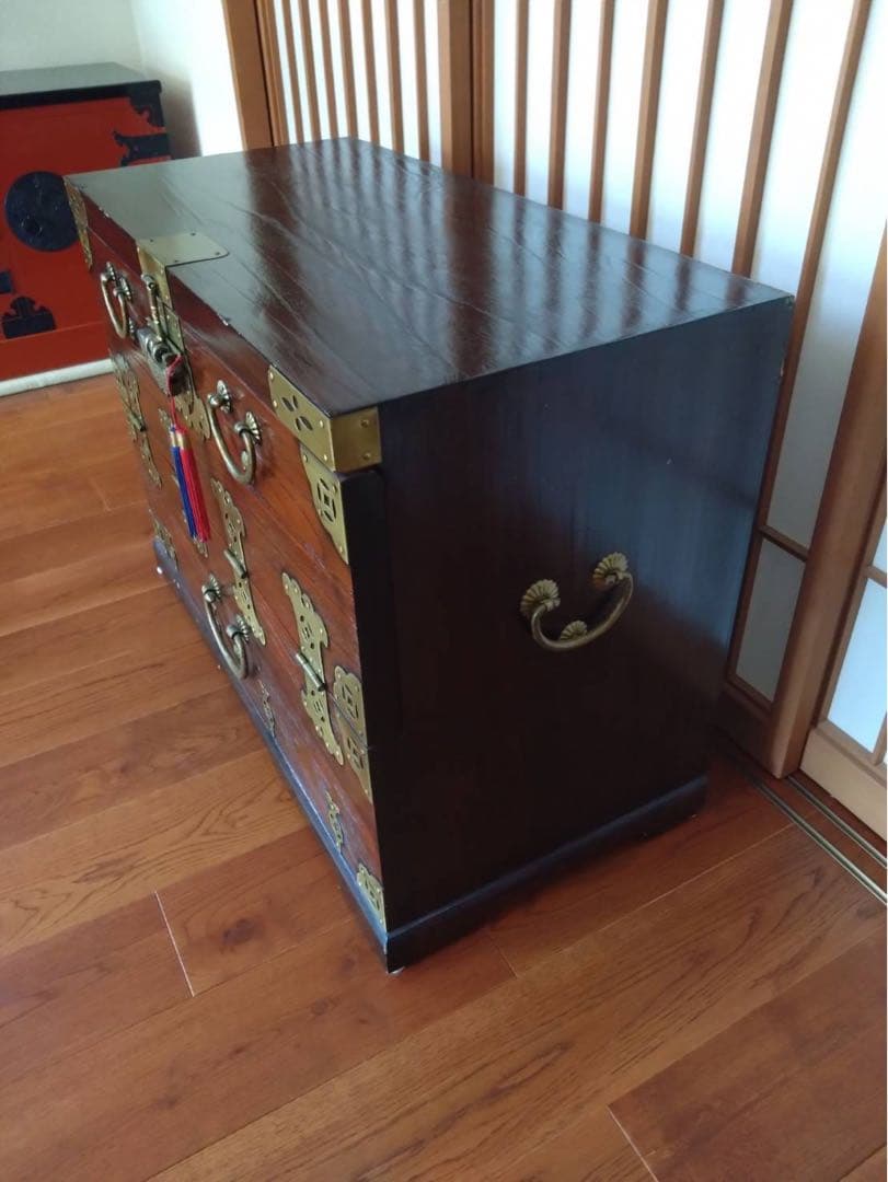 李朝箪笥 バンダジ