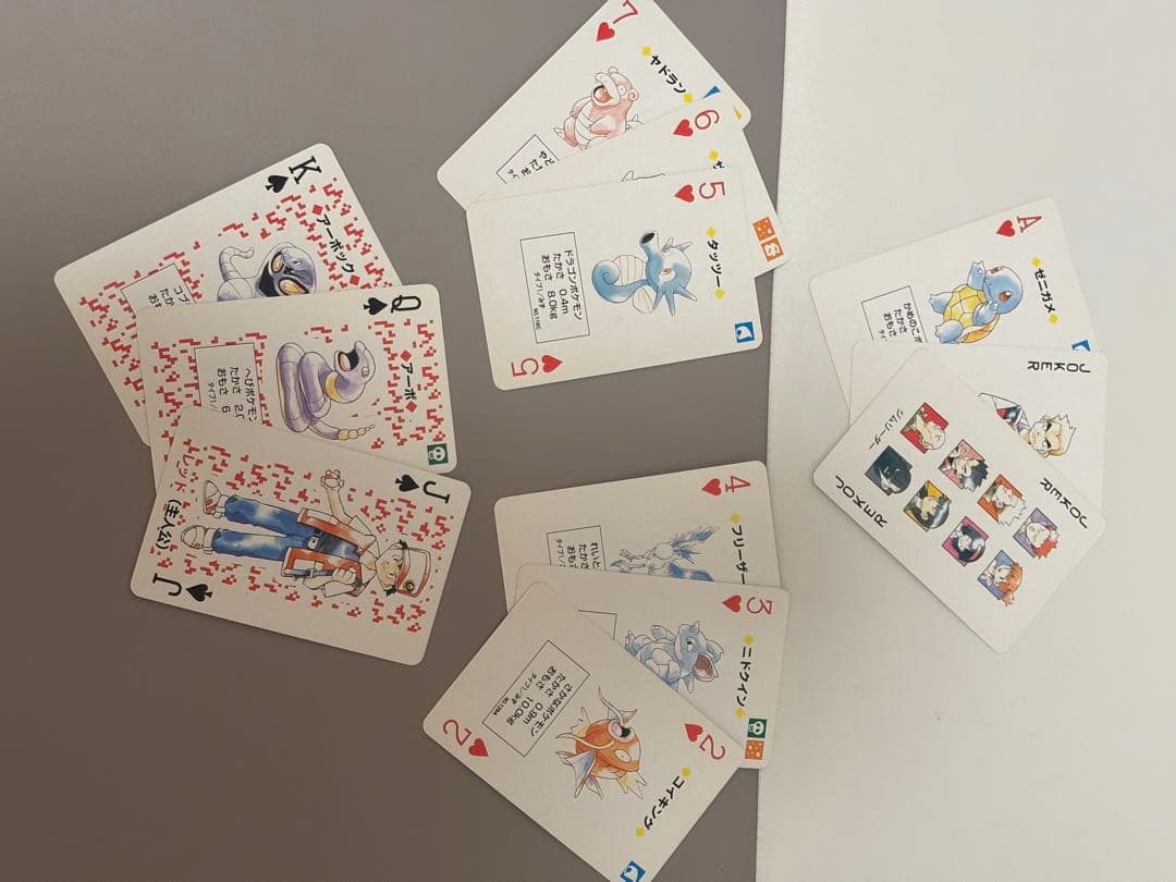 1996年 ポケットモンスター 赤緑 トランプセット