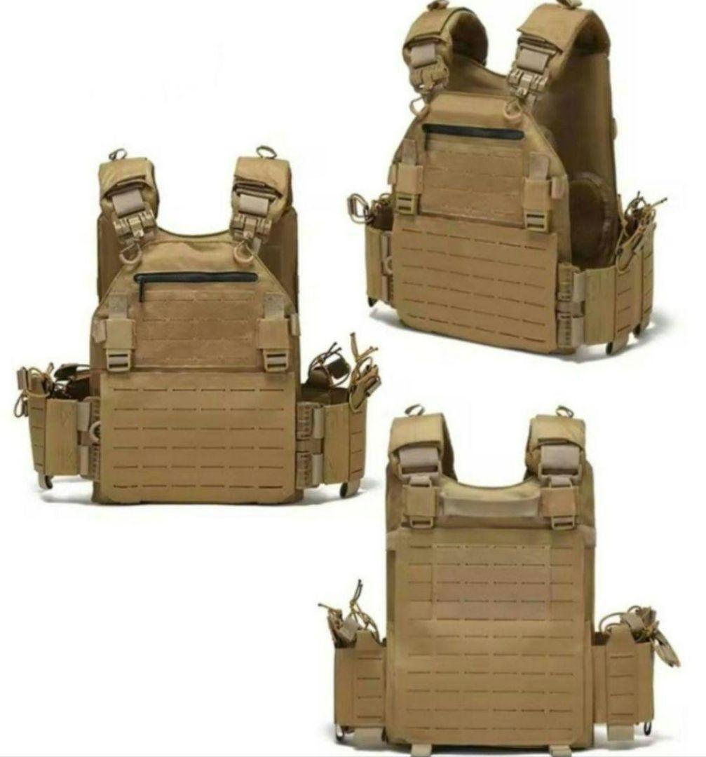 プレートキャリア、 MOELLシステム、 CB(コヨーテブラウン)、プレキャリ