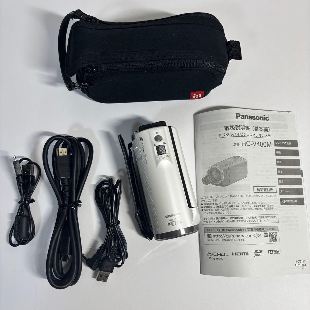 Panasonic HC-V480M ビデオカメラ