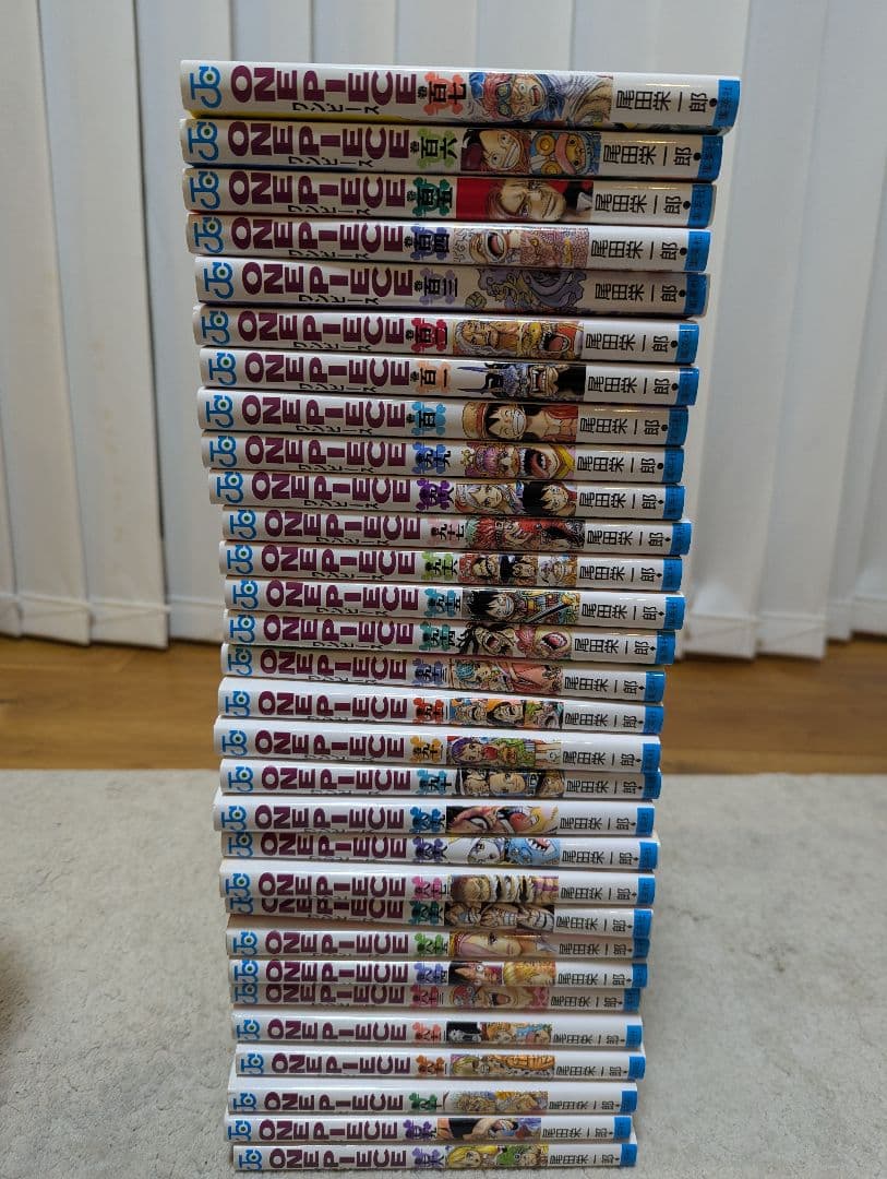 ONE PIECE ワンピース マンガ 全1〜107巻 おまけ3冊