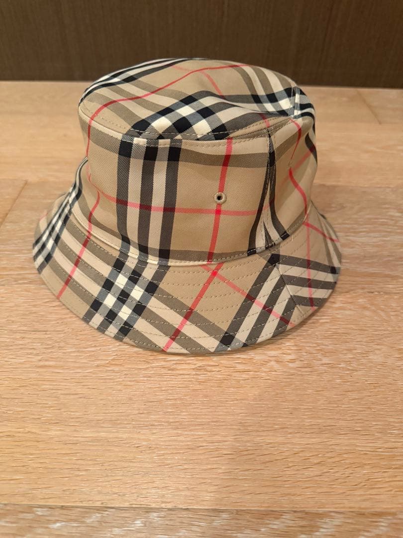 バーバリー チェック柄 バケットハット