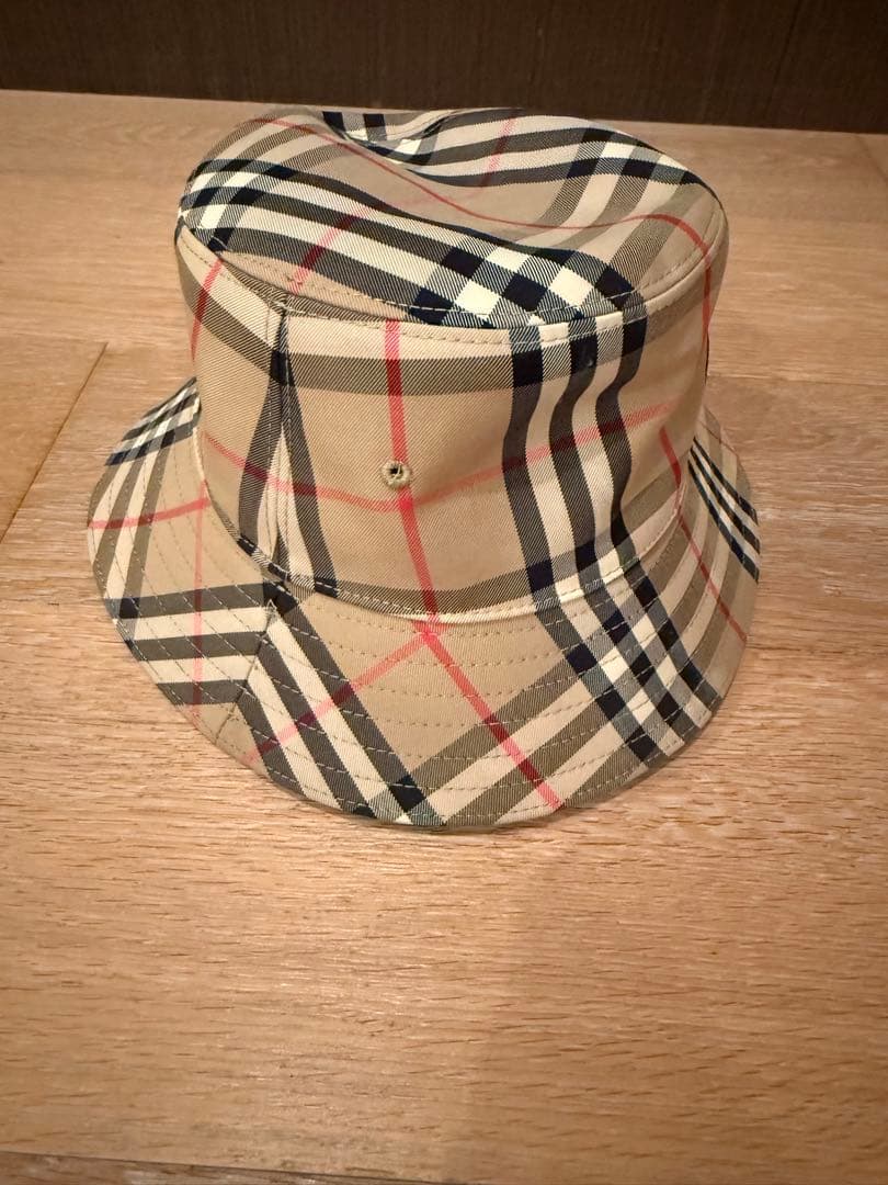 バーバリー チェック柄 バケットハット
