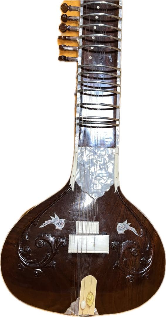 Bharat Music House シタール　ハードケース付き※初心者用調整済