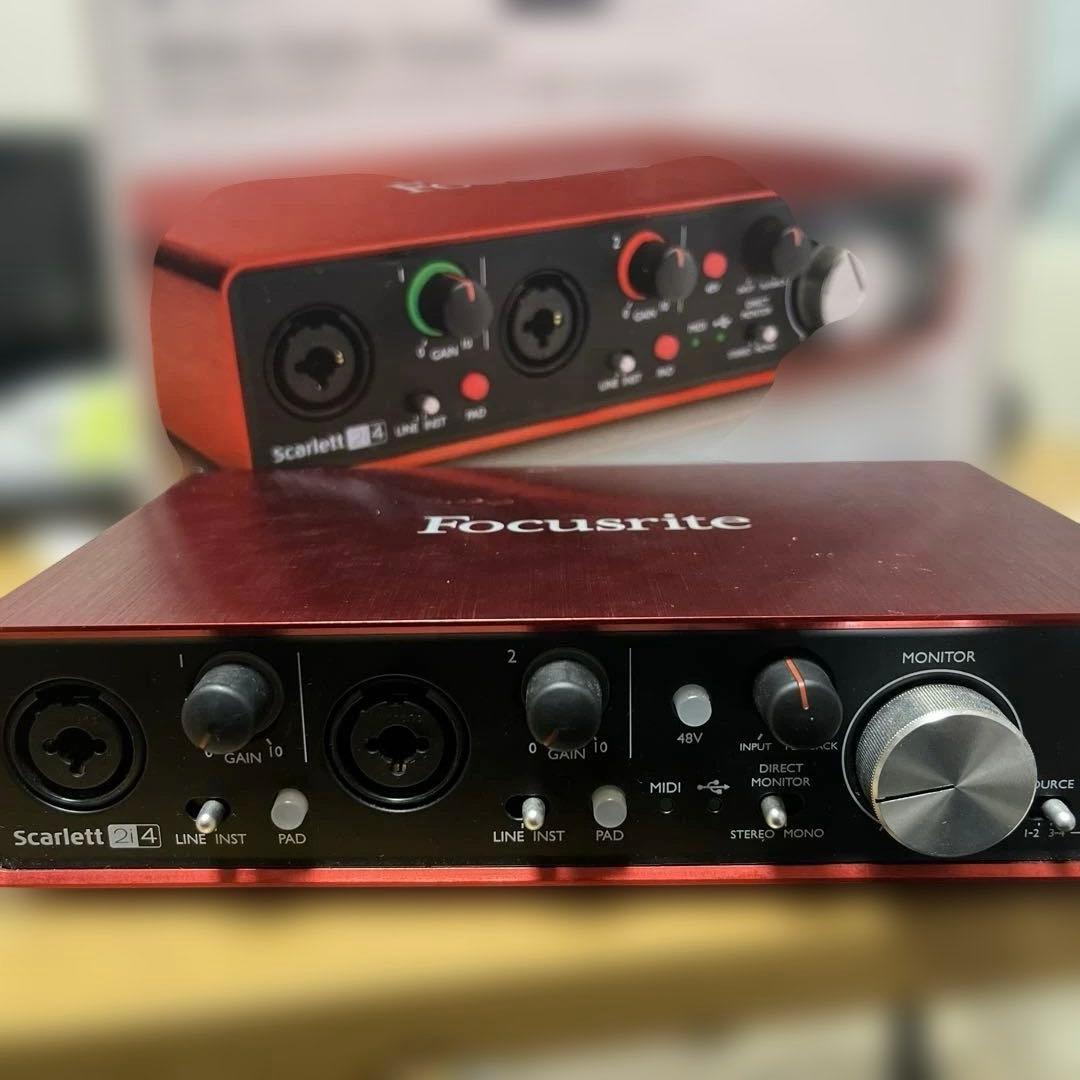 DTM・DAW Focusrite Scarlett2i4
