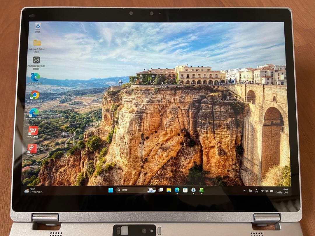 2in1PC Panasonic レッツノート CF-QV9 i5 8G256G