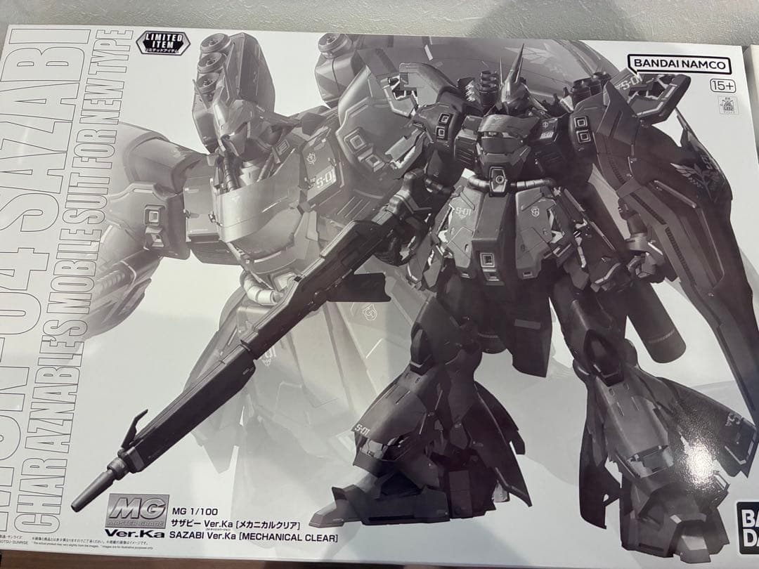MGνガンダムVer.KaメカニカルクリアEXPO限定サザビーガンダム 3.0