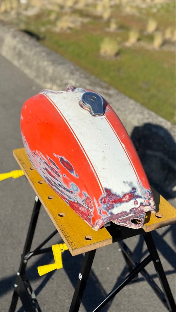 T*A様 YAMAHA SR400/500 ヴィンテージタンク