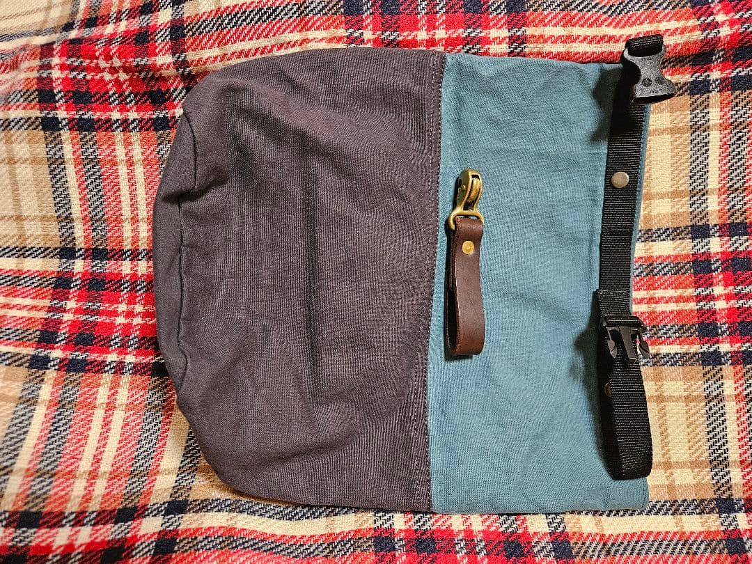 NOBITO CHII_BAKO_帆布とレザーGear_hook