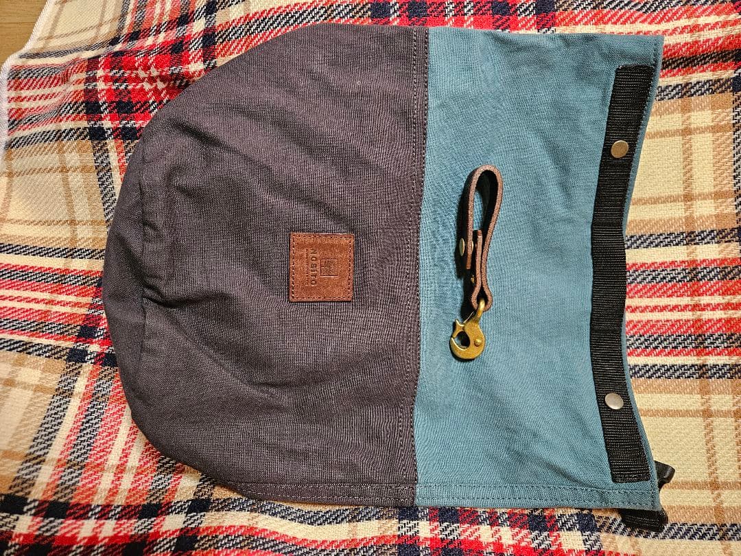 NOBITO CHII_BAKO_帆布とレザーGear_hook