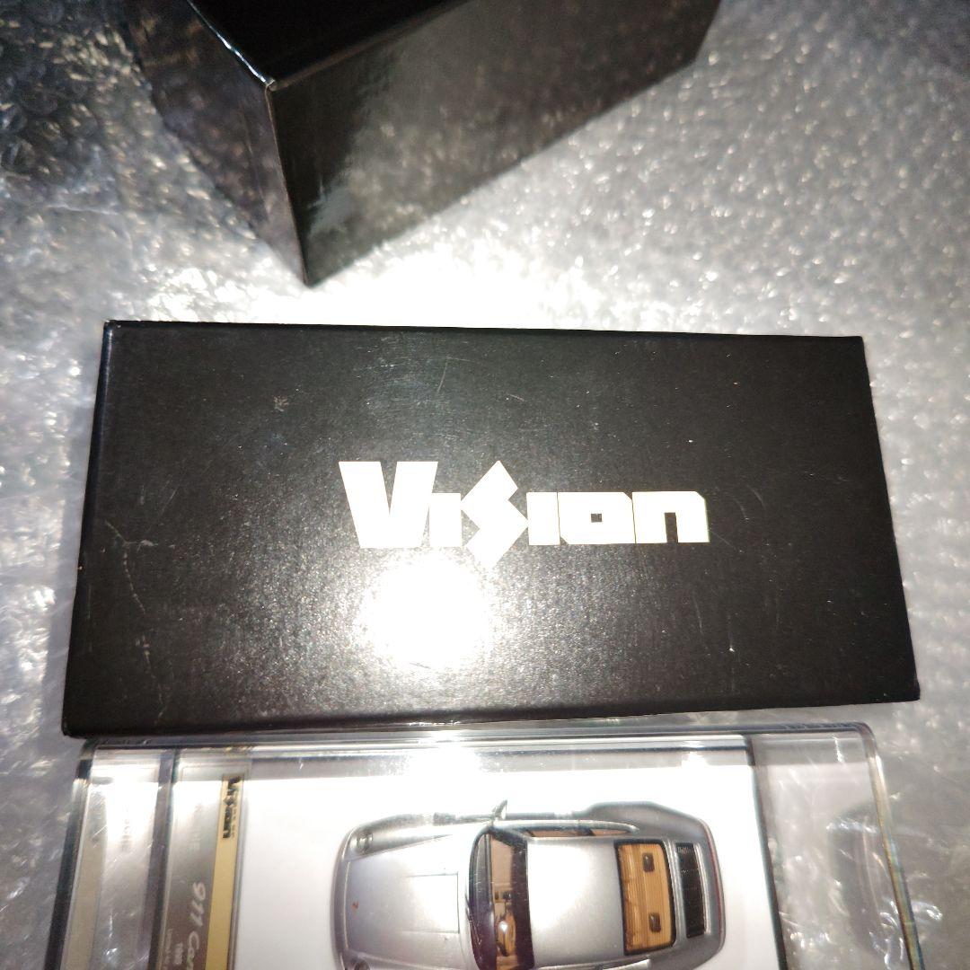 1/43　VISION　ポルシェ911　カレラ4　シルバー　1995