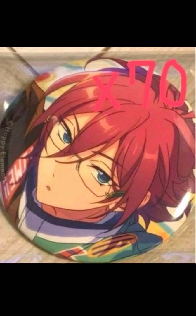 あんスタ　七種茨　缶バッジ　70点