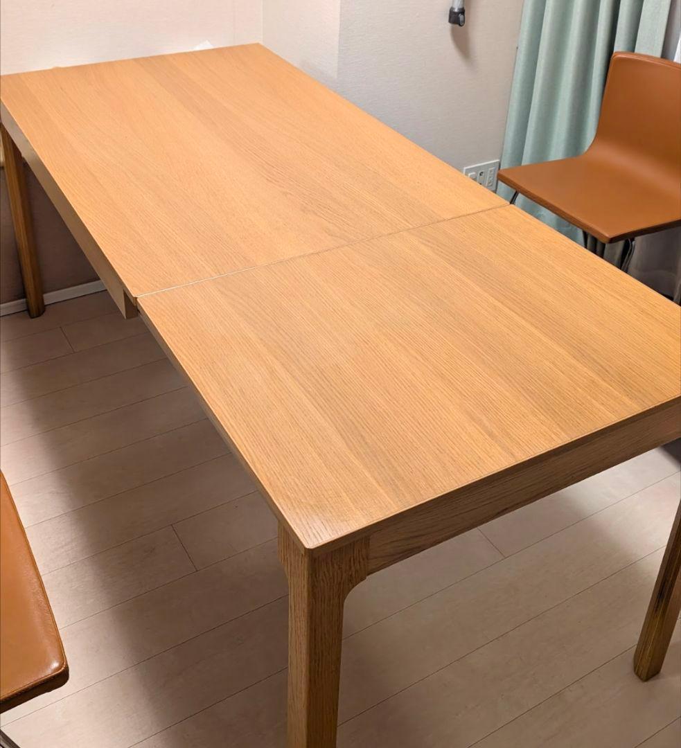 IKEA EKEDALEN 伸長式テーブル 120/180×80cm オーク