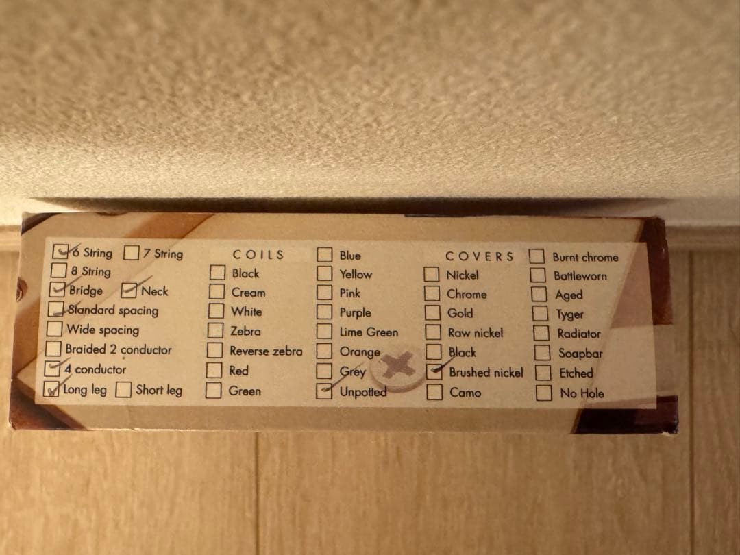 【美品】Bare Knuckle THE MULE ベアナックル