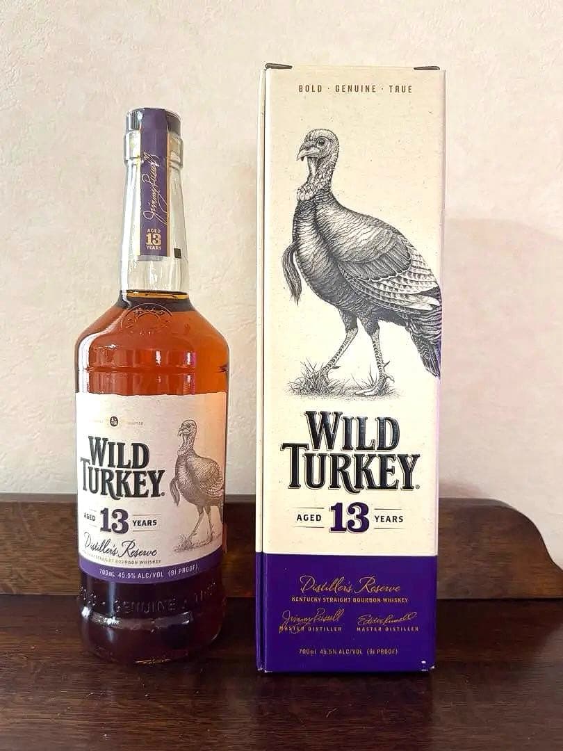 《お値下げ致しました》【終売品】ワイルドターキー 13年　箱付き