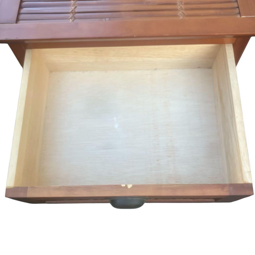 アジアン家具　バンブー　3段チェスト　キャビネット　インドネシア製　インテリア