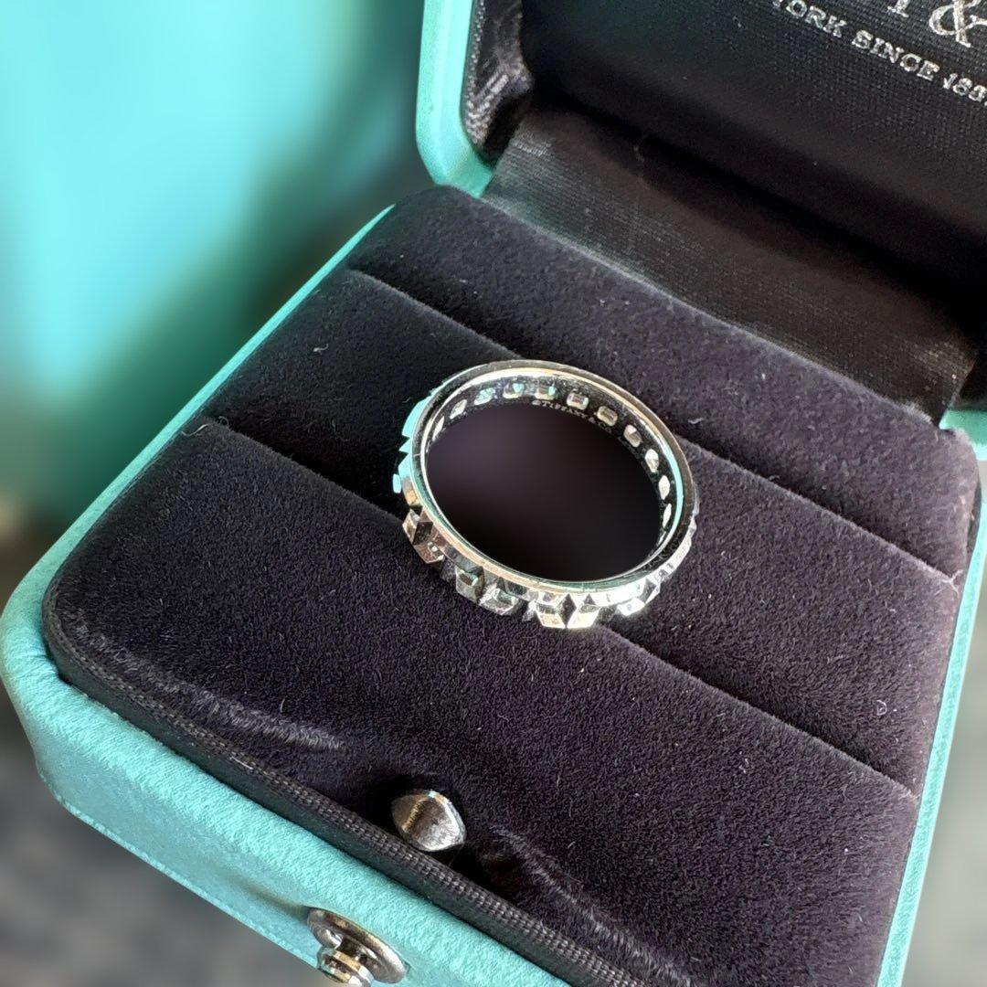 Tiffany & Co. トゥルー ナロー リング　ホワイトゴールド　9号