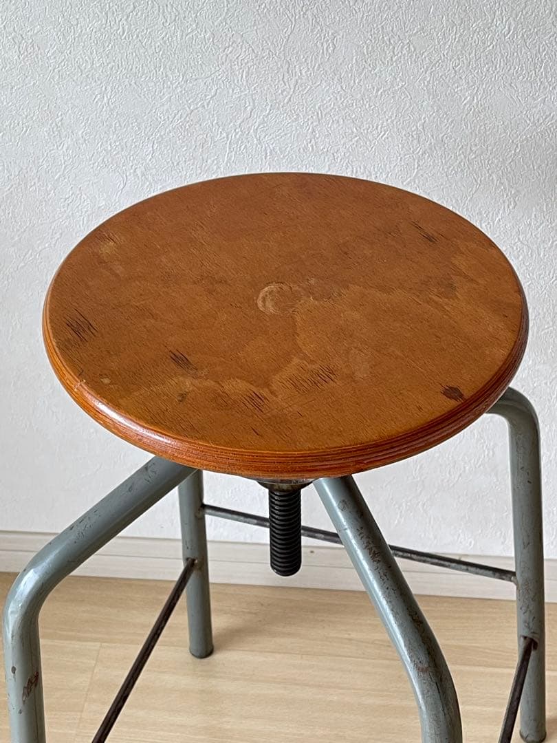 フランス　ビンテージ　ハイスツール　カウンターチェア