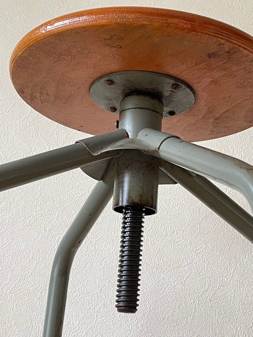 フランス　ビンテージ　ハイスツール　カウンターチェア