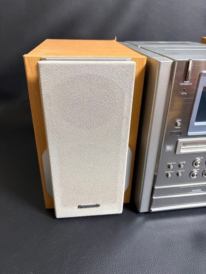 Panasonic パナソニック CD/MDコンポ SA-PM37MD