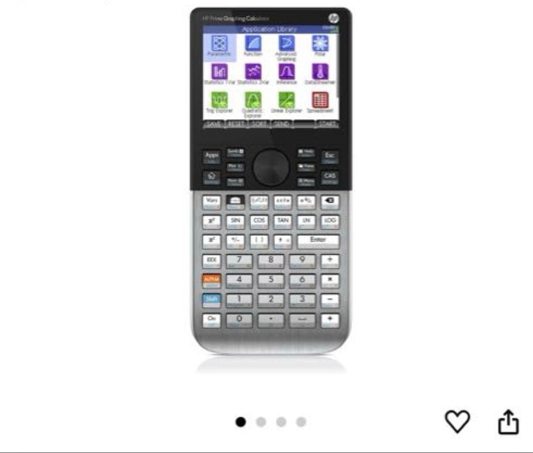 HP PrimeGraphingCalculator 高機能カラー液晶グラフ電卓