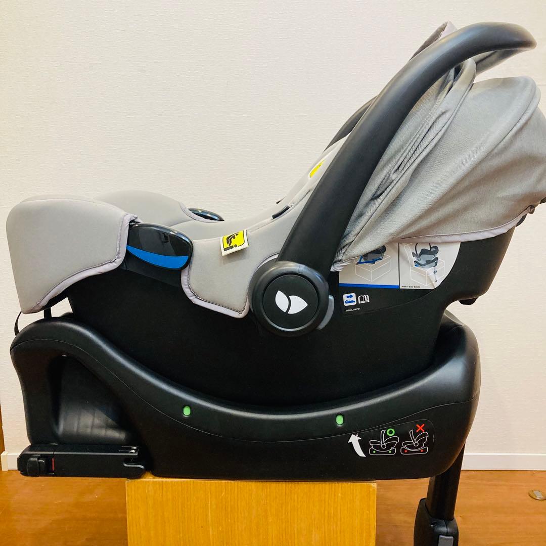【美品】Joie アイスナグ i-Snug本体＋アイ・ベース　ISOFIX