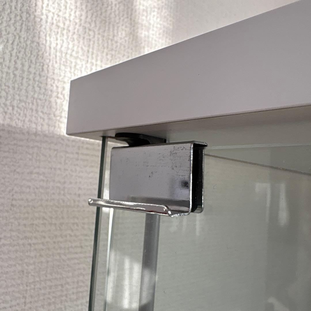 【梱包・発送たのメル便】IKEA デトルフ ガラス扉キャビネット