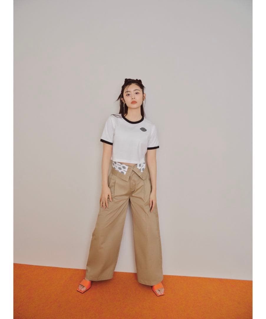 【LILYBROWN Dickies】874ハイウエストチノパンツ