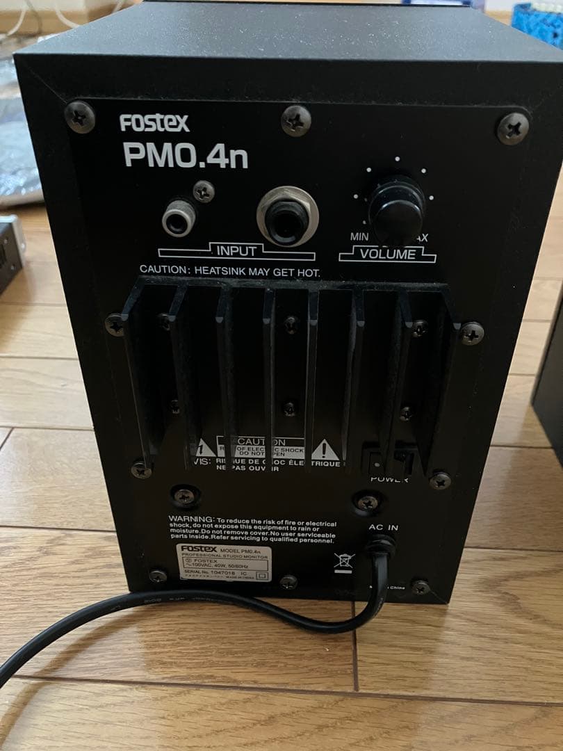Fostex PMO.4n スタジオモニタースピーカー　ペア