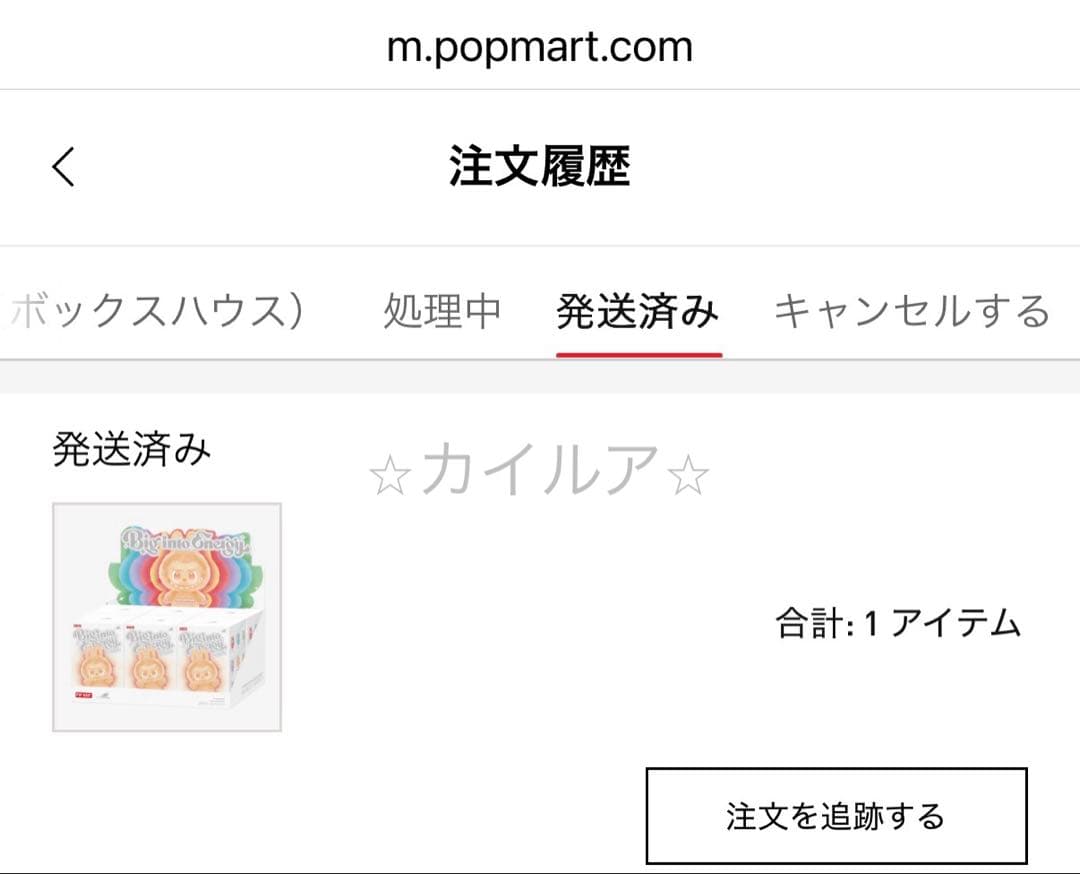 [正規品] LABUBU ラブブ BigintoEnergy シークレット