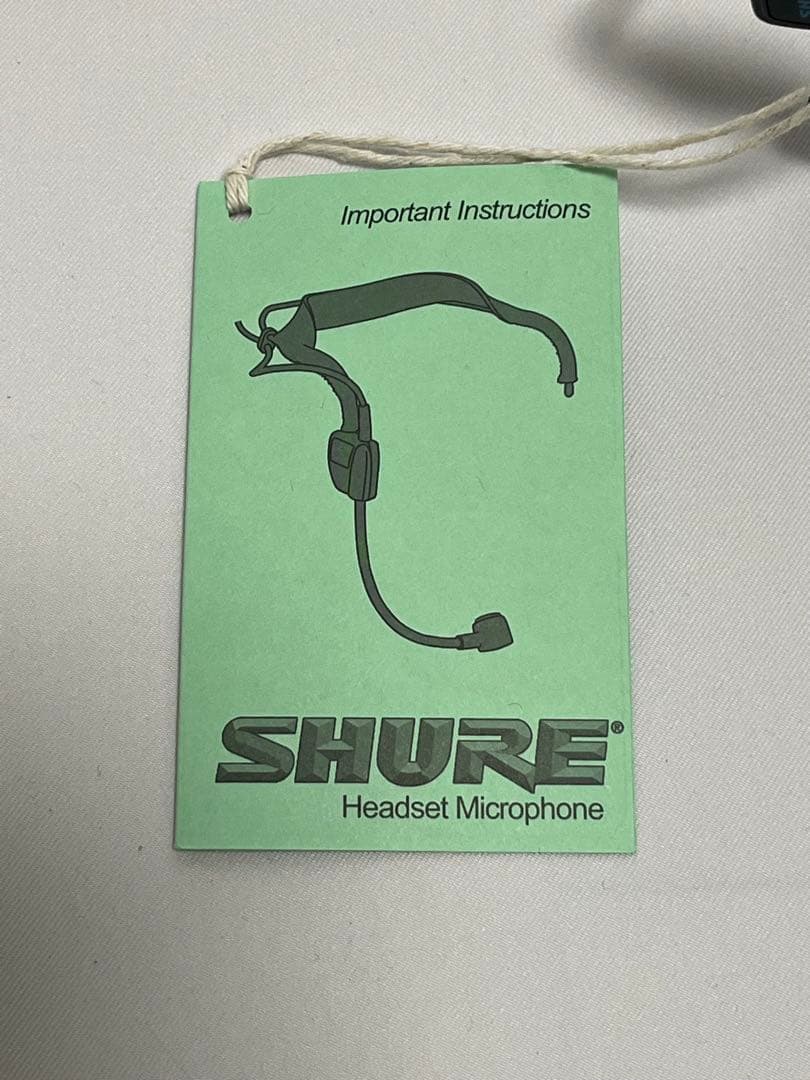 SHURE WH20XLR ヘッドウォーンマイク 未使用