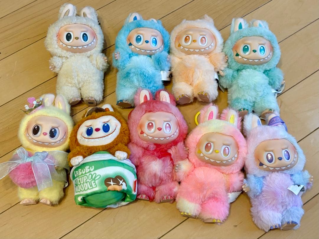 ニ*カ様 24時間以内発送【正規品】ラブブ エナジー・マカロン等9体まとめ売りL