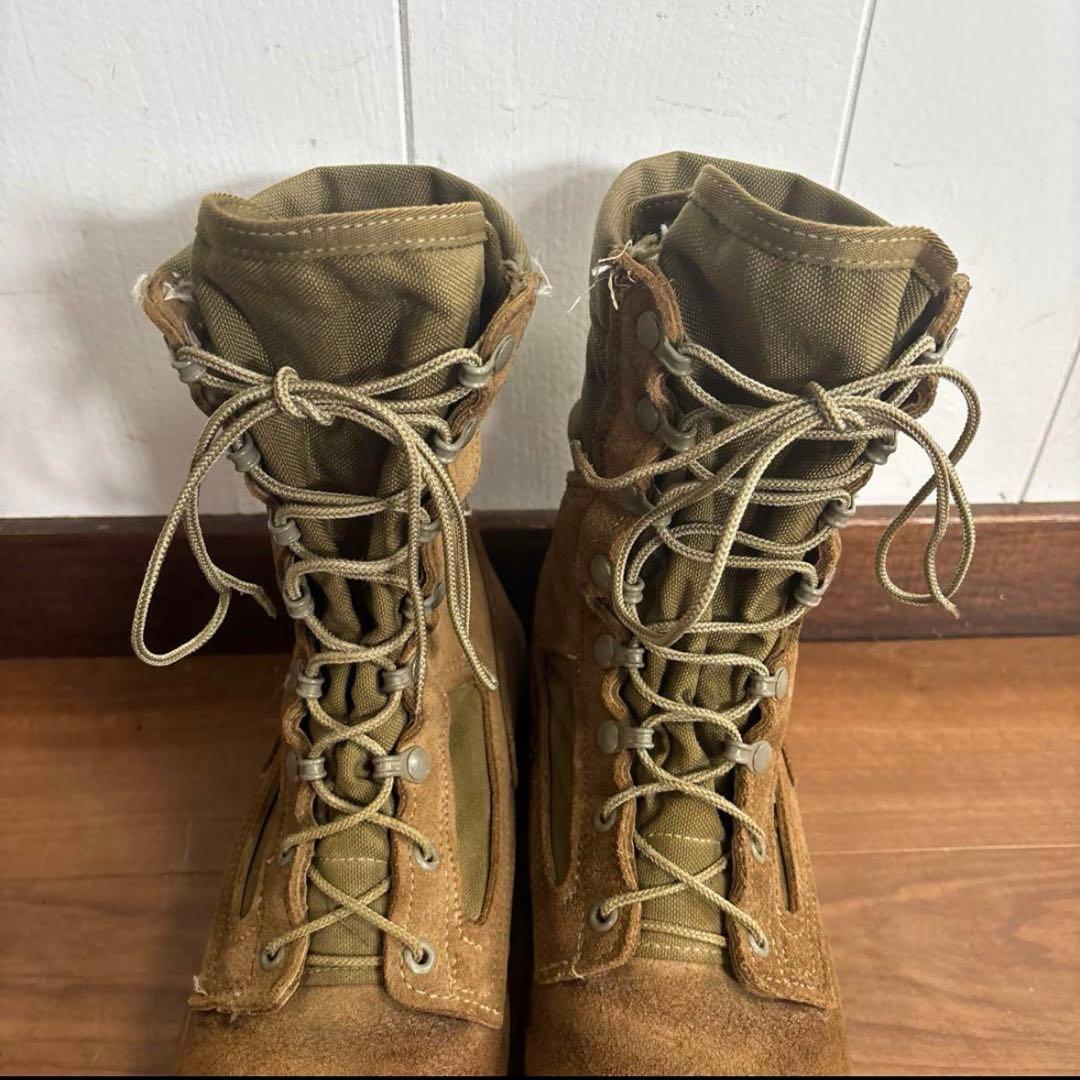 米軍　実物　BELLEVILLE ミリタリーブーツ US 8W 26cm ㊷