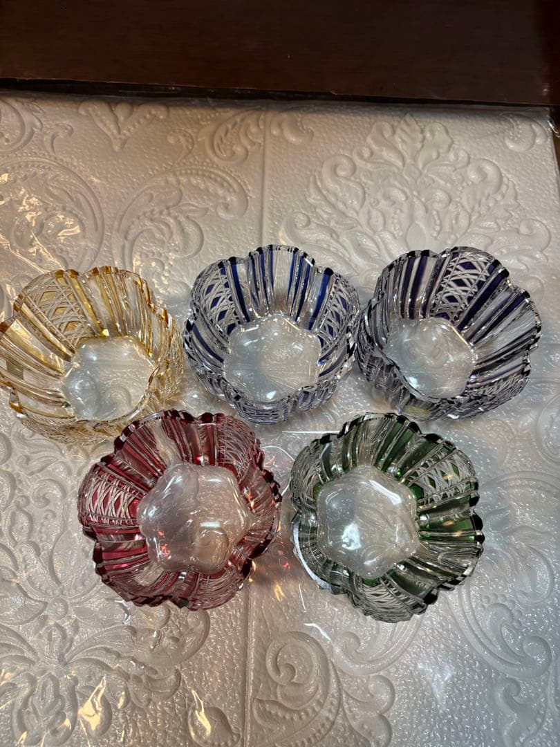 KAGAMI CRYSTAL サンクラール/色変わり切子グラス/カップ